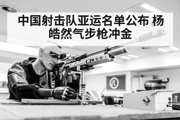 中国射击队亚运名单公布 杨皓然气步枪冲金